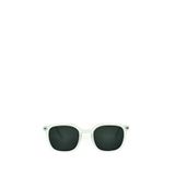 Looklight Coffey Mat Kristal Unisex Güneş Gözlüğü - Beyaz