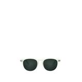 Looklight Langdon Mat Kristal Unisex Güneş Gözlüğü - Beyaz