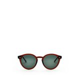 Looklight Letoon Bold Jelly Brown Asetat Unisex Güneş Gözlüğü - Kahverengi