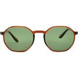 Looklight Santorini Jel Kahverengi Unisex Güneş Gözlüğü - 50