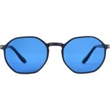 Looklight Santorini Matte Black Unisex Güneş Gözlüğü - Mat Siyah - 50