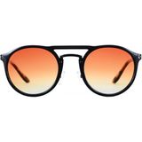 Looklight Scott Black Amber Unisex Güneş Gözlüğü - Siyah - Amber