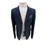 LOOKS KİDS Erkek Çocuk Spor Ekose Lacivert Blazer Ceket