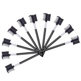 LOOKSEVEN Kirpik tarağı ve kaş fırçası, kirpik fırçası tarak seti (10 parça)