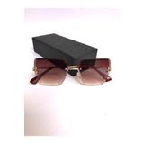 LOOKUP Lookup Brown Degrade Lazer Kare Kristal Kesim Kadın Güneş Gözlüğü -kahverengi