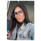 LOOKUP Mavi Işık Korumalı Gözlük Cat Eye Optik Uyumlu Şeffaf Camı Değişebilir 57 Ekartman Ekran Gözlüğü