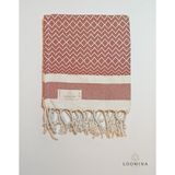 Loomina Valora Peşkir Kırmızı - 50 x 100 cm