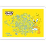 Looney Tunes 30 Yaprak Karton Kapaklı Müzik Defteri 3 Adet