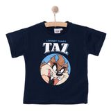 Looney Tunes Erkek Bebek Lisans Tişört Bisiklet Yaka Short Sleeve - Antrasit