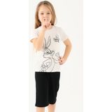 Looney Tunes Erkek Çocuk T-Shırt Krem Melanj - 2 - 3 Yaş