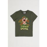 Looney Tunes L1583-2 Haki Erkek Çocuk T-shirt