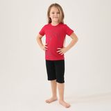 Looney Tunes L1591-2 Kız Çocuk Tişört Açık Pembe - Vişne - 2 - 3 Yaş