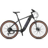 Loop 27.5j Loop Explorer 9V Elekrikli Dağ Bisikleti - Mat Siyah Kırmızı Füme - 46 Kadro - Siyah - Kırmızı