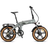 Loop Armour - 20 - Katlanır (Fat Bike) - 7 Vites - H.disc - Elektrikli - Mat Gri / Gri