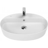 Loop Oval Çanak Lavabo 40X60 cm Beyaz