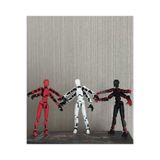 Loopify Lucky 13 Aksiyon Figürü Robot Oyuncak 13cm Dört Kol 3'lü Set