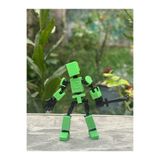 Loopify Mini 13 Aksiyon Figürü Robot Oyuncak 8cm Yeşil