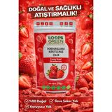 Loopsgreen Dondurularak Kurutulmuş Çilek 20GR - 20 gr