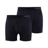 loose Fit 2'li Siyah Boxer 9626