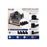 LOOVE BEBE 32 Lik 4 AdetKalın borulu Plastik Bebek Beşik Ayağı Salıncak Ayağı Boru Birleştirme ayak