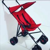 Loove Bebe Standart Bebek Arabası 0-18 kg Taşıma Kapasitesi ile Tek Elle Kapanabilen Pratik Tasarım - Kırmızı