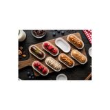 L'Opaline Takribi 50 Adet Beyaz Ekler Kağıdı , 24x54 MM Baklava Sunumluk , Küçük Boy Muffin Kek Kalıbı