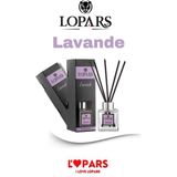 Lopars Lavanta 5 Bambu Çubuklu Oda (oda parfümü) Kokusu 100 ml