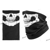 Lopron Boyun Bandana Kuru Kafa Iskelet Maske Motorcu Kar Maskesi-Boyunluk-Maske-Baf-Ağızlık - Standart - Renkli