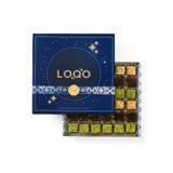 LOQO Özel Hediyelik Kutu %50 Antepfıstıklı Baklava Lokum (NET 500GR) (ÖZEL KUMAŞ ÇANTA HEDİYELİ)