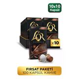 L'or 10'lu Çikolata Aromalı Nespresso Uyumlu Alüminyum Kapsül Kahve