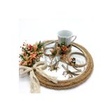 Lora Davet Damat Kahve Fincan Tepsisi 54137 TYC00148254302
