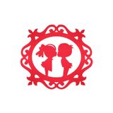 Loradekor Bardak Altlığı (2 ADET) Kırmızı 16527