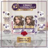 Loréal Excelle 7.11 Extra Küllü Kumral Saç Boyası 2 Adet - 7,11
