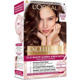 L'Oréal Paris 2 Adet L Oréal Paris Excellence Creme Saç Boyası 5.02 Bronz Kahve 192 ml