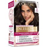 L'Oréal Paris 2 Adet L Oréal Paris Excellence Creme Saç Boyası Koyu Kestane 3 1 Adet