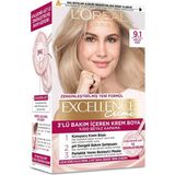 L'Oréal Paris 2 Adet L Oréal Paris Excellence Creme Saç Boyası Küllü Sarı 9.1 1 Adet