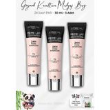 L'Oréal Paris 3 Adet Prime Lab 24H Gözenek Küçültücü Makyaj Bazı ve Rosıe
