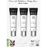 L'Oréal Paris 3 Adet Prime Lab 24H Matlaştırıcı Makyaj Bazı ve Rosıe Pamuk