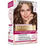 L'Oréal Paris 5 Adet L Oréal Paris Excellence Creme Saç Boyası Açık Kahve 6 1 Adet