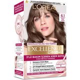 L'Oréal Paris 5 Adet L Oréal Paris Excellence Creme Saç Boyası Küllü Açık Kahve 6.1 1 Adet