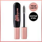 L'Oréal Paris Air Mega Black Maskara Hacim Verici Ekstra Siyah Büyük Boy 30 Saate Kadar Kalıcı