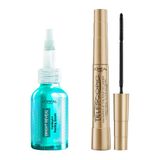 L’Oréal Paris Bright Reveal Koyu Lekelere Karşı Hızlı Etkili Yenileyici Peeling Serum 25% [AHA + BHA + PHA] 25ml & Telescopic Maskara - Siyah