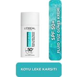 L'Oréal Paris Bright Reveal SPF50+ Koyu Leke Karşıtı 50 ML Yüz Güneş Kremi