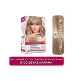 L'Oréal Paris Creme 8.1 Koyu Sarı Küllü Saç Boyası