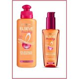 L'Oréal Paris Elseve Dream Long Pürüzsüzleştirici Serum 100ML+ Elseve Dream Long Bye-Bye Makas Saç Bakım Kremi 200 ml Set