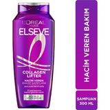 L'oréal Paris Elseve Hacim Veren Kolajen Peptitleri İçeren Saç Bakım Şampuanı 300 ml İnce Telli Saçlar İçin