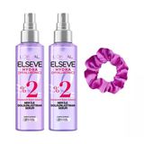 L'Oréal Paris Elseve Hydra Hyaluronic Nem ile Dolgunlaştıran Serum 150 ml Saç Tokası 2'li Saç Bakım Seti