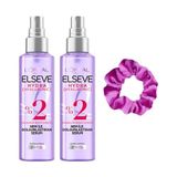 L'Oréal Paris Elseve Hydra Hyaluronic Nem ile Dolgunlaştıran Serum 150 ml Saç Tokası 2'li Saç Bakım Seti