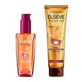 L’oréal Paris Elseve Mucizevi Yağ Saç Güzelleştirici Krem 150 Ml - Kuru Ve Sert Saçlar & Elseve Dream Long Mükemmel Düz Pürüzsüzleştiric