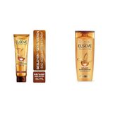 L'Oréal Paris Elseve Mucizevi Yağ Saç Güzelleştirici Krem (150 ml) - Kuru ve Sert Saçlar İçin + L'Oréal Paris Elseve 6 Mucizevi Yağ Besleyici Bakım Şampuanı (360 ml)